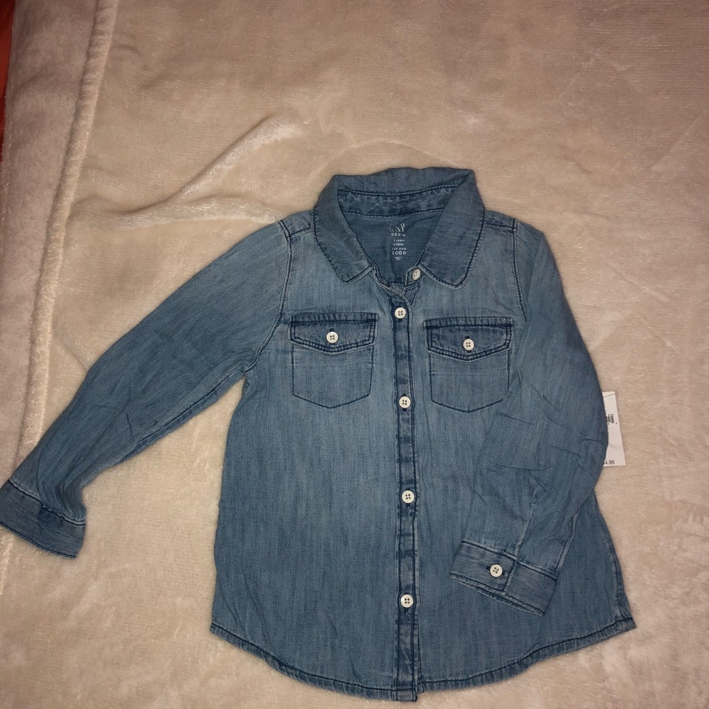 Girls denim shirt